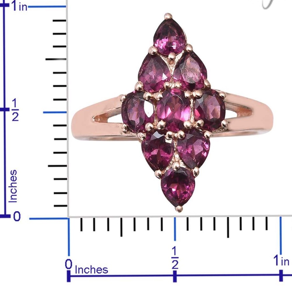 🌺HOST PICK!!! Rhodolite Garnet Ring🌺 - Picture 8 of 8